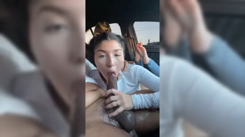 Thrilled Asian Blowjob And Fucked In The Car Video