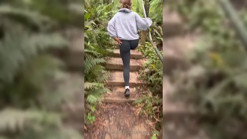 Gracewearslace Naked Forest Blowjob Porn Tape Video Leaked