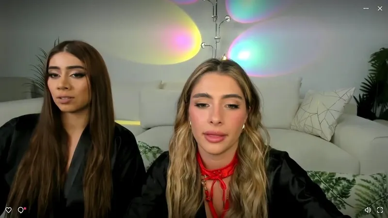 Trukait and Her Amazing Friend Vibrating and Rubbing Eachother's Pussy in Lingerie Video