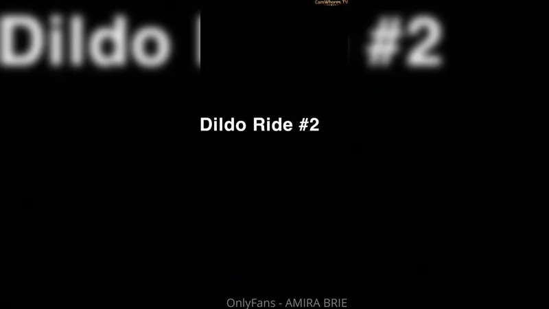 Amira Brie Amazing Girl Bouncing on a Dildo While Naked on Floor Onlyfans Video