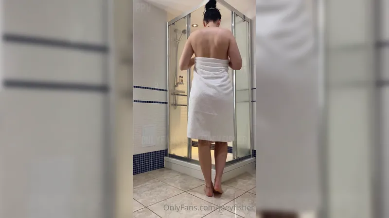 Joefisher Hot Wife Gets Naked And Showering Teasing OnlyFans Video