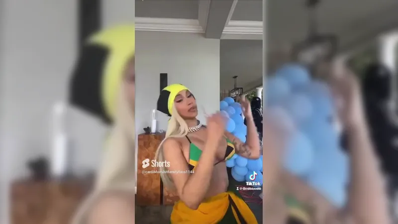 Cardi B Teasing And Twerking Compilation TikTok Video