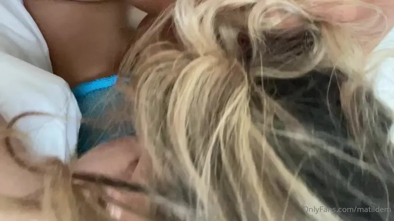 Matildem Hot Brunette Sucking Tits Lesbian Sex OnlyFans Video
