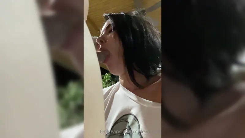 RaileyTV Getting Deep Throat Fuck by a Guy till he Cums Onlyfans Video