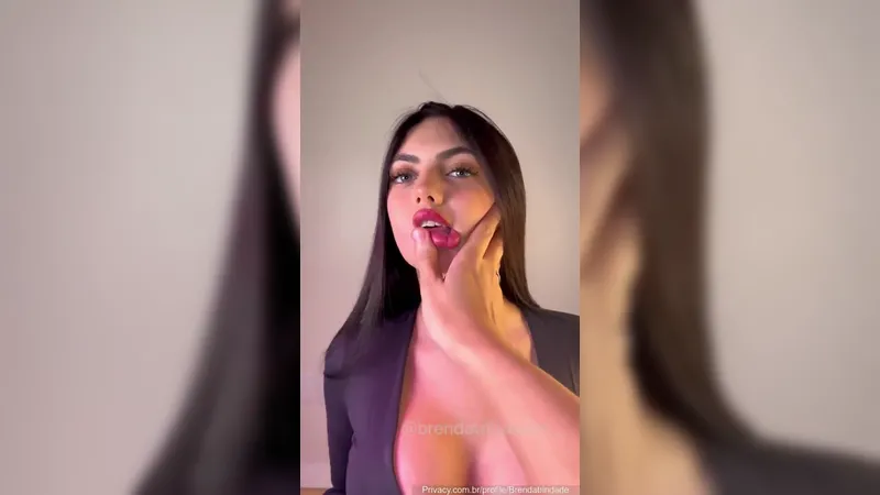 Brenda Trindade Sucking Big Cock And Fuck Her Tits Till Cum Video