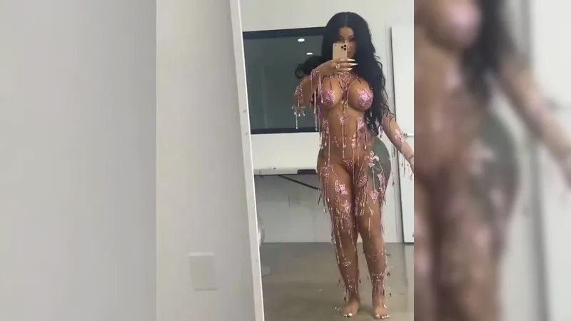 Cardi B Sexy Bikini Cosplay Dance Video Leaked