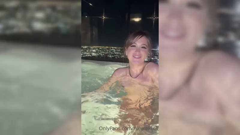 Riley Reid Getting Throat Fucked In A Outdoor Pool And Takes Cumshot Onlyfans Video Leak