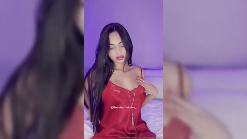 Brenda Trindade Red Dress Sex Tape
