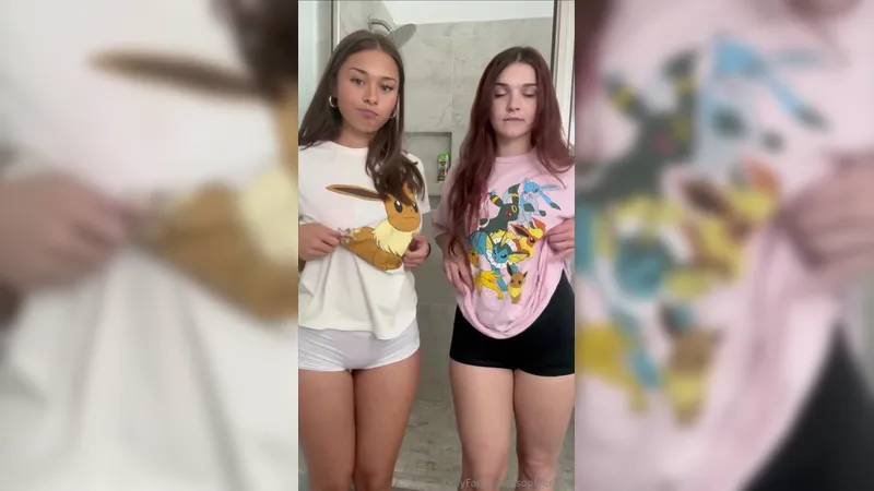 Summerxiris and her Friend Showing Their Booty and Shaking Tits in Tight Bikini Onlyfans Video