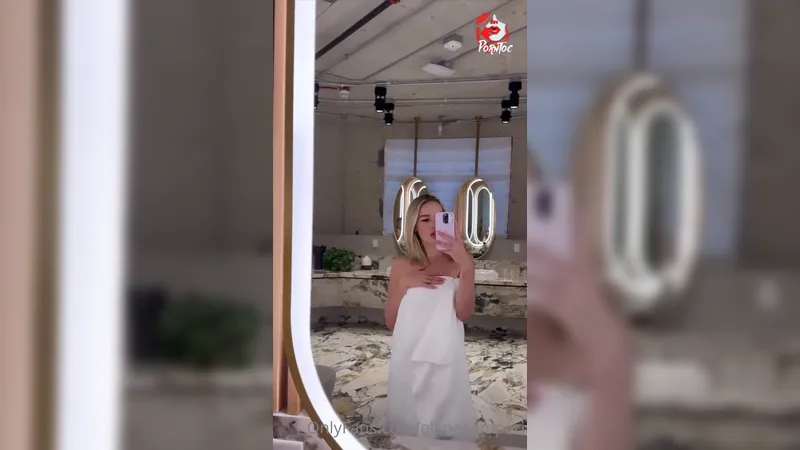 Elena Kamperi Nude Shower Tease Leaked Onlyfans Porn Video