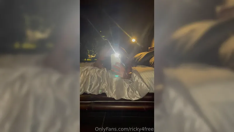 Mila Monet Slowly Twerking on a Cock to Stretch Pussy at Night Onlyfans Video