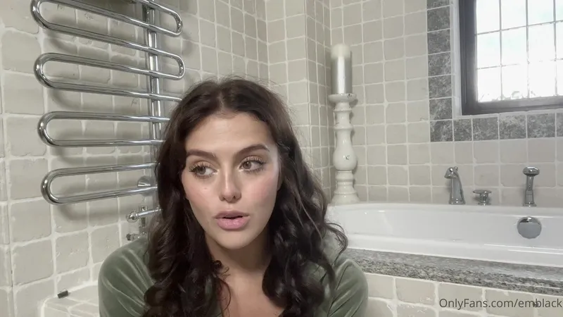 Emily Black Throating A Black Dildo And Put It In Tight Pussy Onlyfans Video