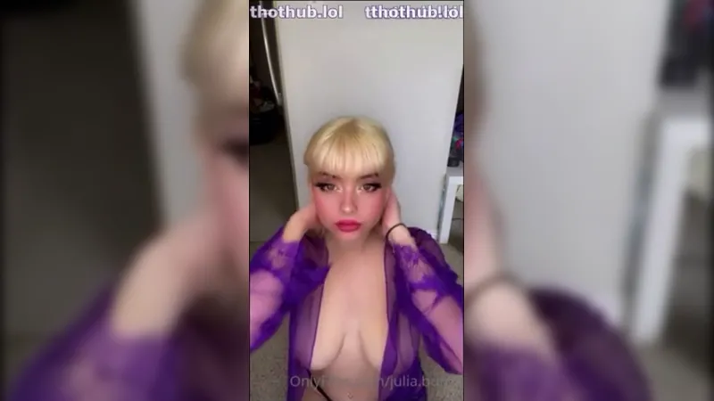 Julia Burch Cum Thirsty Bitch Playing with her Big Tits Onlyfans Video
