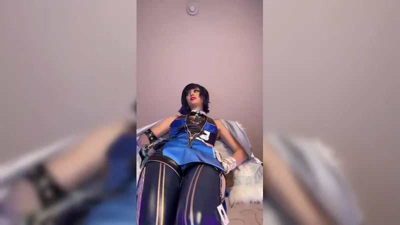 Aery Tiefling Yelan - Genshin Impact Cosplay - Facesitting POV