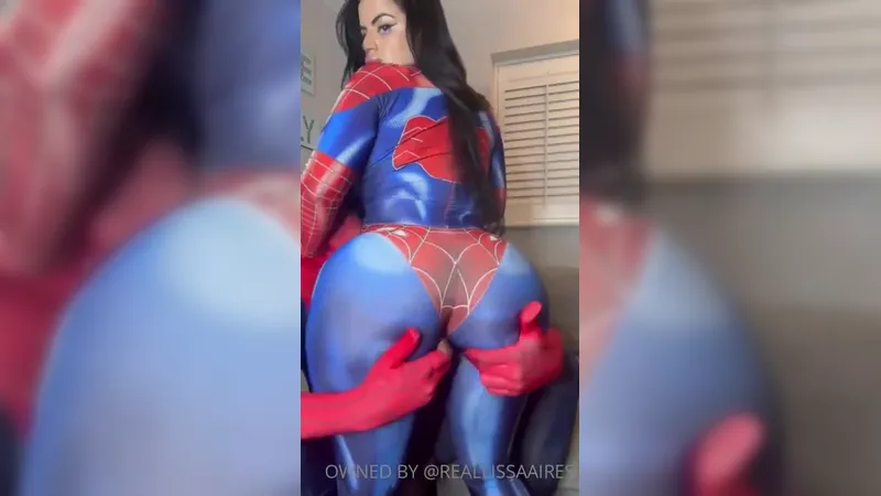 Lissa Aires - Spider-Girl Creampied By Spiderman