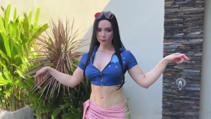 Sweetie Fox Sextape Nico Robin Cosplay Porn Leaked Video