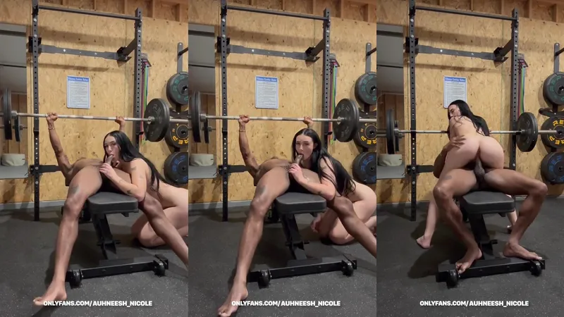 Auhneesh Nicole Suck And Rides BBC in The Gym Onlyfans leaked