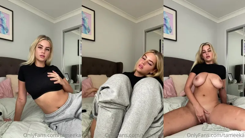Tameeka Putting Vibrating Dildo In Juicy Pussy Onlyfans Video