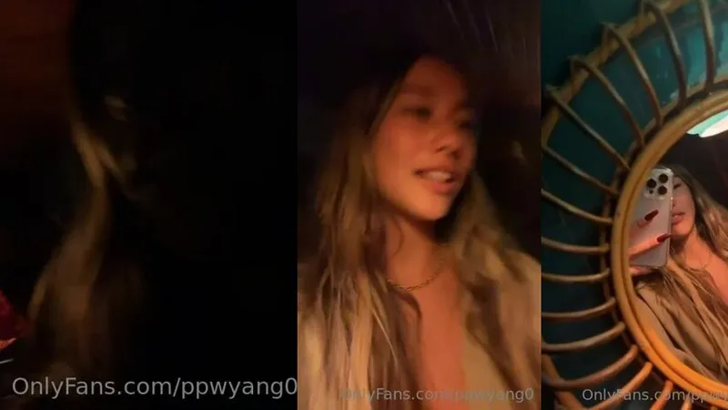 Ppwyang Teasing Small Tits In The Mirror Onlyfans Video