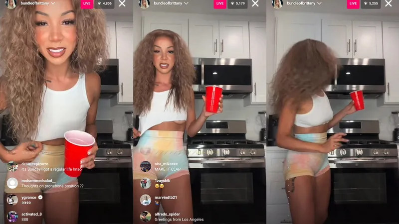 Brittany Renner Nude Nipple Slip Leaked Video
