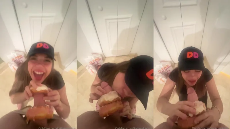 Katiana Kay Eating Donuts While Sucking Huge Dick Onlyfans Video