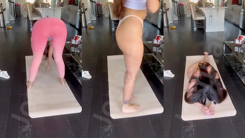 Cincinbear Went Horny During Yoga Session Fansly Video