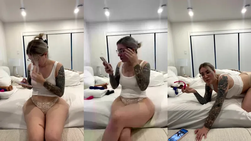 Jen Brett Nude Booty Tease While Vibrating Spicy Cunt Video