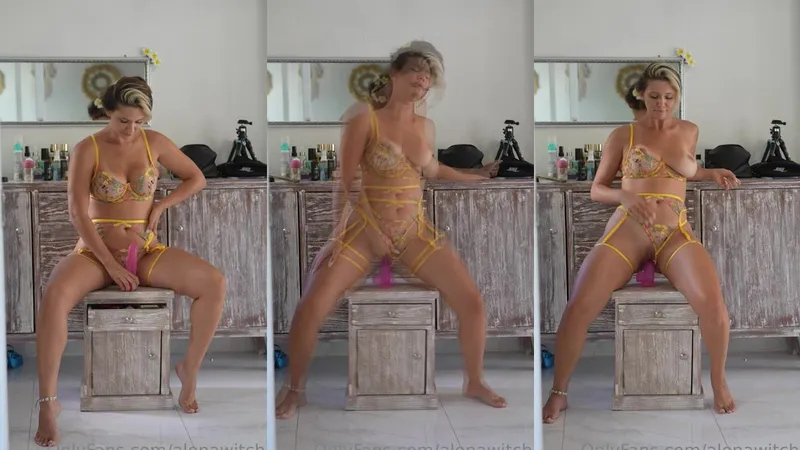 Alena Witch Riding Dildo Video Leaked