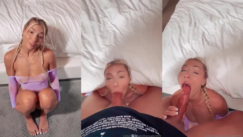 Therealbrittfit Deepthroat Sex Video Leaked