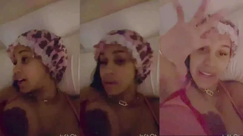 Cardi B Shows Her Nude Nipple on Instagram Live Video