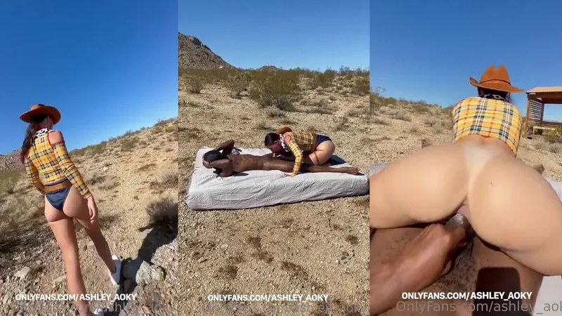 Ashley Aoky Creampie BBC Sex OnlyFans Video Leaked