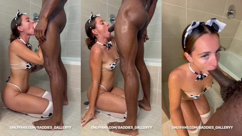 Ashley Aoky Throating Juicy BBC in the Washroom Onlyfans Leak