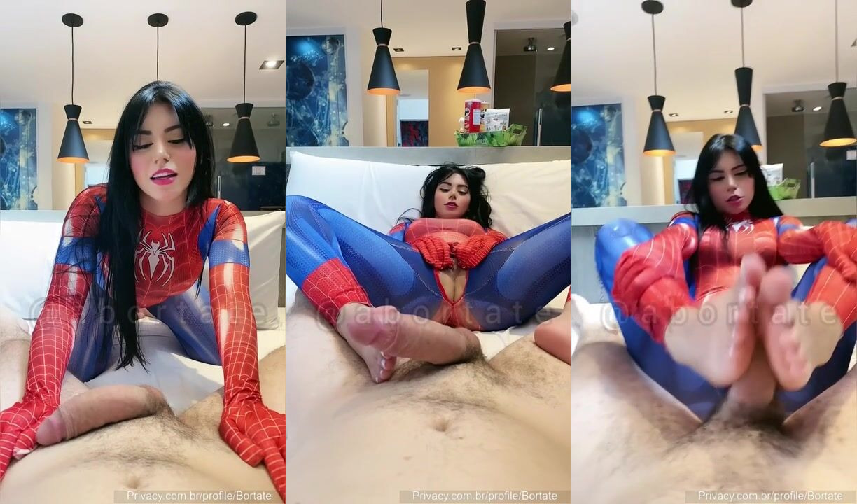 Bianca Alves Spider Girl Blowjob And Footjob Video Leaked