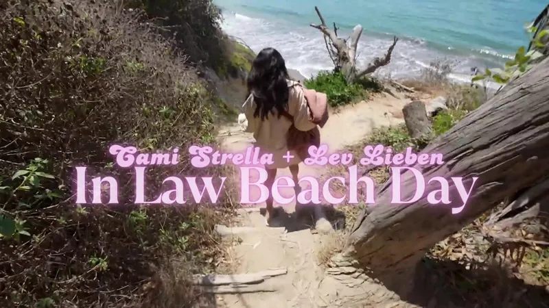Brother's wife takes me to nude beach and CHEATS on her husband - Cami Strella x Lev Lieben