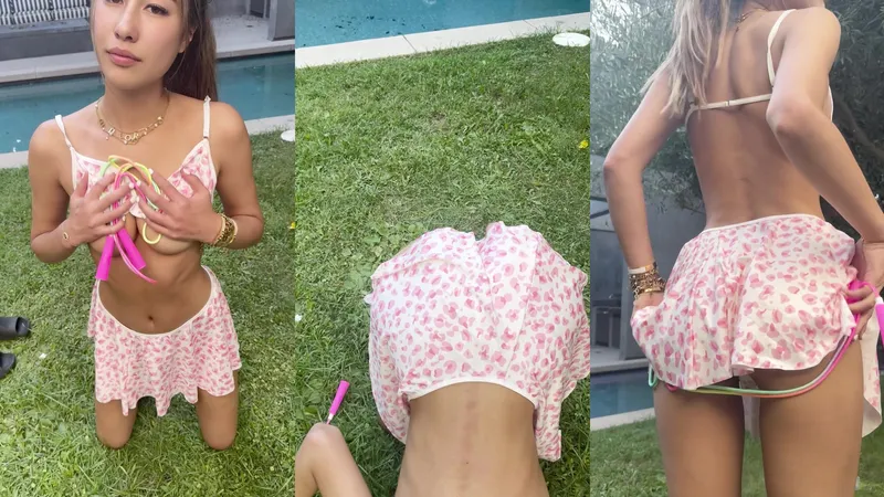 Ppwyang Flashing Tits and Ass Outdoor Onlyfans Video