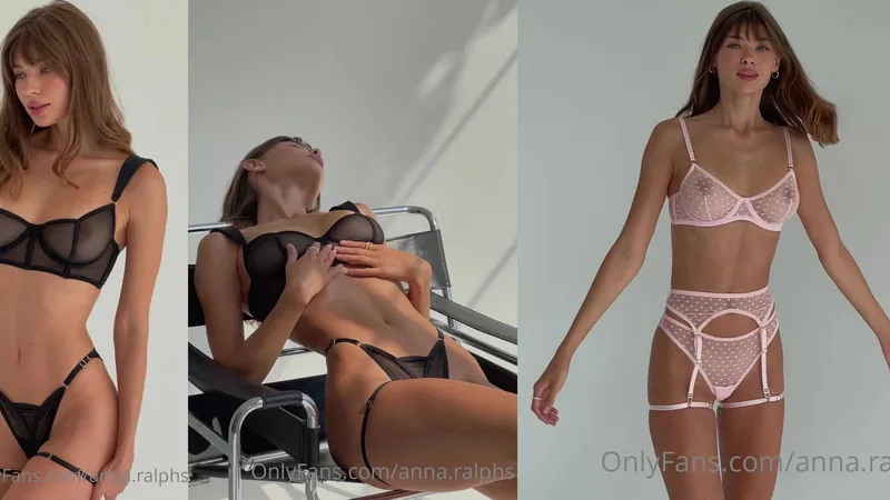 Anna.Ralphs Sexy Lingerie Tease Onlyfans Video Leak