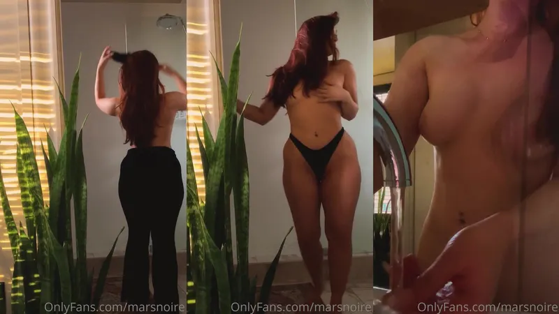 Marsnoire PAWG Teasing In The Shower Onlyfans Video