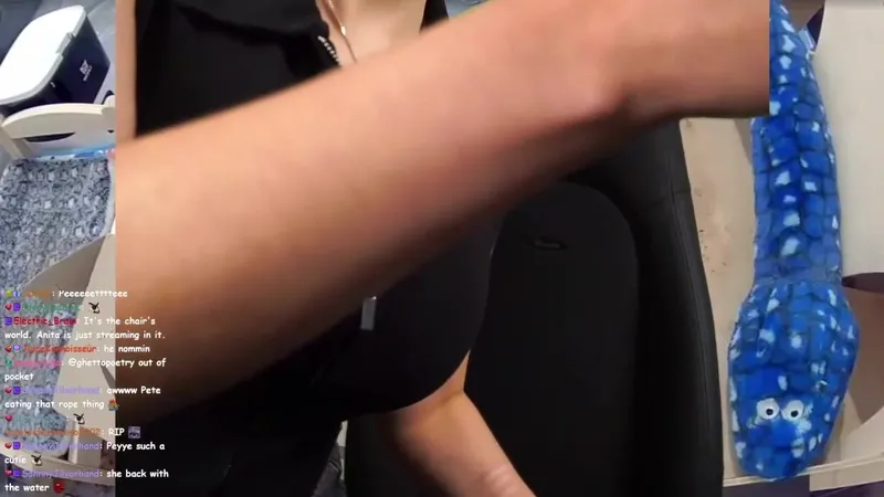 Sweet Anita Bouncy Tits on Live Stream Video
