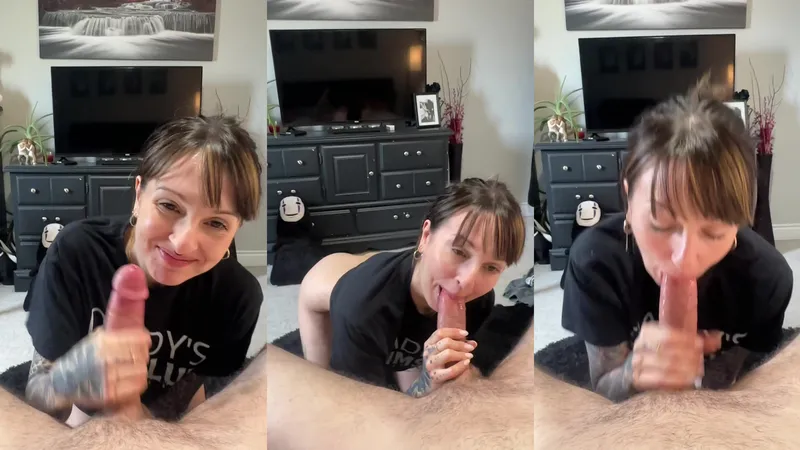 Catandthebat Takes Cum Facial While Sucking BWC Onlyfans Porn