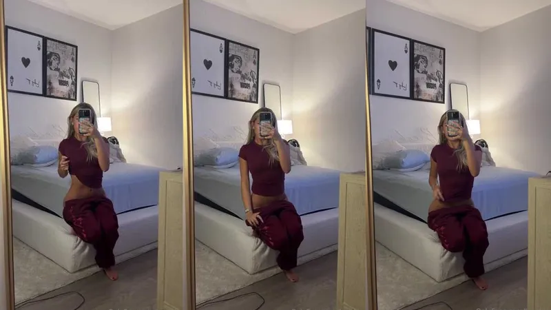 Breckie Hill Mirror Tease Leaked Onlyfans Video