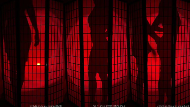 Christina Khalil POV Blowjob Behind Opaque Wall Video Leaked