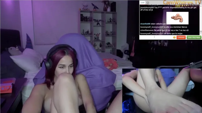 Vitacelestine Nude Pussy Masturbation With Dildo Live Stream Leak