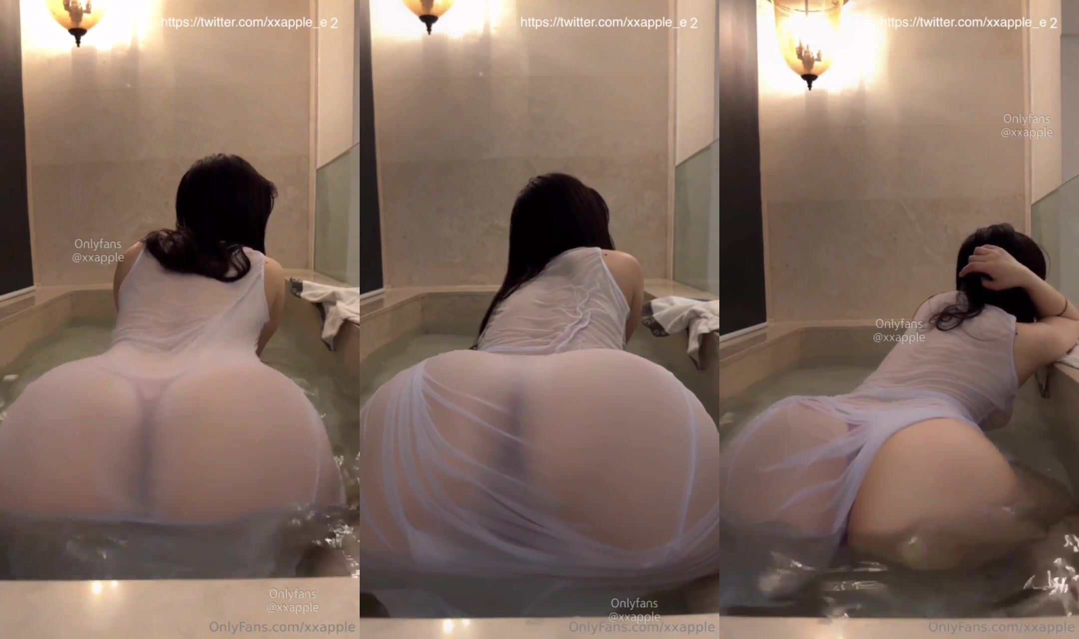 Xxapple_e Spanking and Big Ass Tease Onlyfans Video