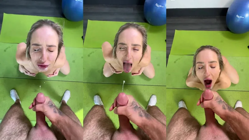 Danielle Dixon Takes Huge Cum Facial From Stretchmaster Onlyfans Video