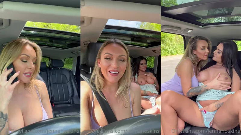 Amber Jasmine Lesbian Porno With Jennahoskins Onlyfans Scene