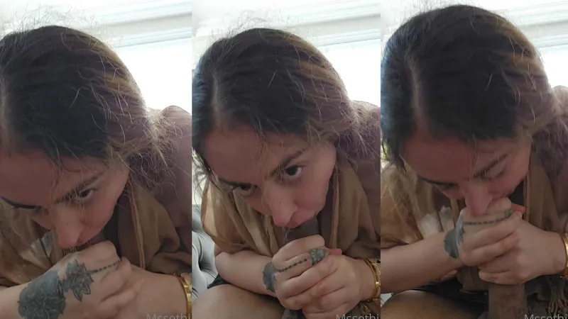 MS Sethi BBW Asiática Chupa Pau Preto Grosso Pornô Vídeo