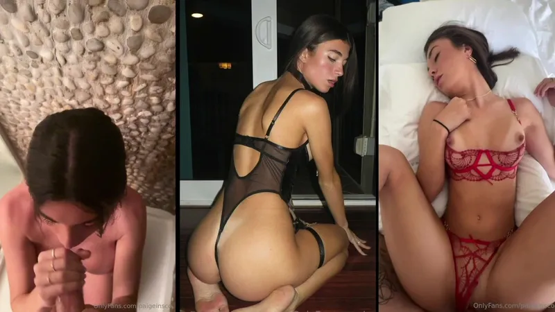 Paige Insco Naked Vagina Fuck and Blowjob Onlyfans Video Compilation
