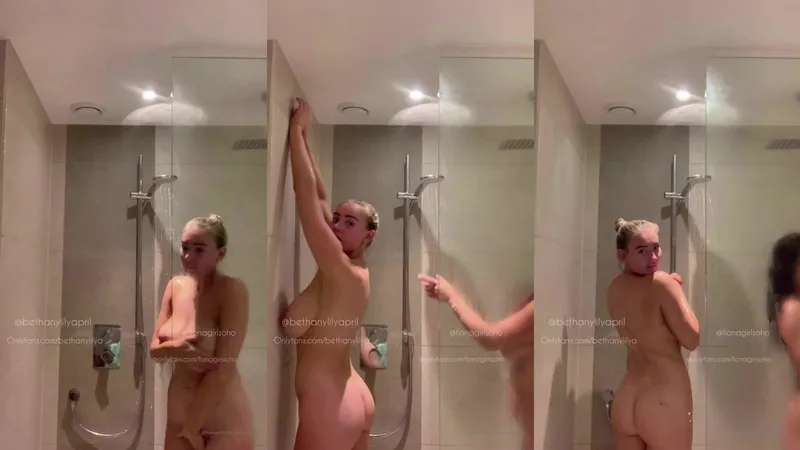 Beth Lily Showering With Lesbian Thot Leaked Onlyfans Video