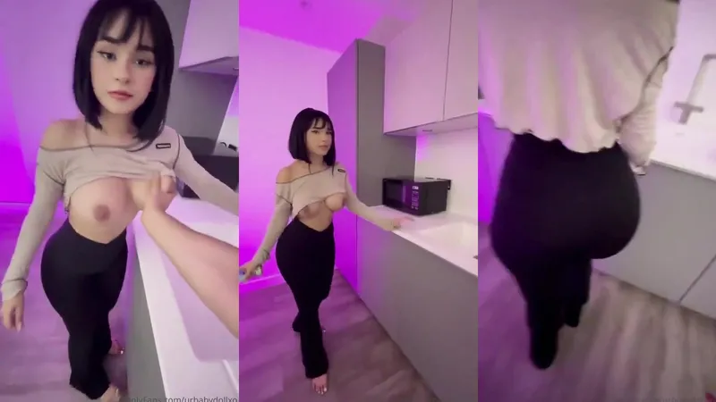 Urbabydollxo Shows Her Titties and Curvy Ass Leaked Onlyfans Video