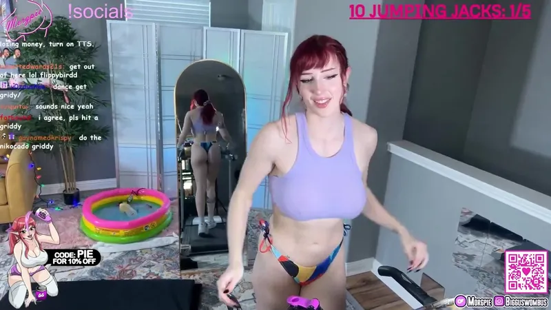 MORGPIE STREAMER BANNED FOR SHOWING NIPPLES ON STREAM